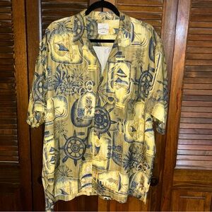 Men’s Tommy Bahama silk shirt